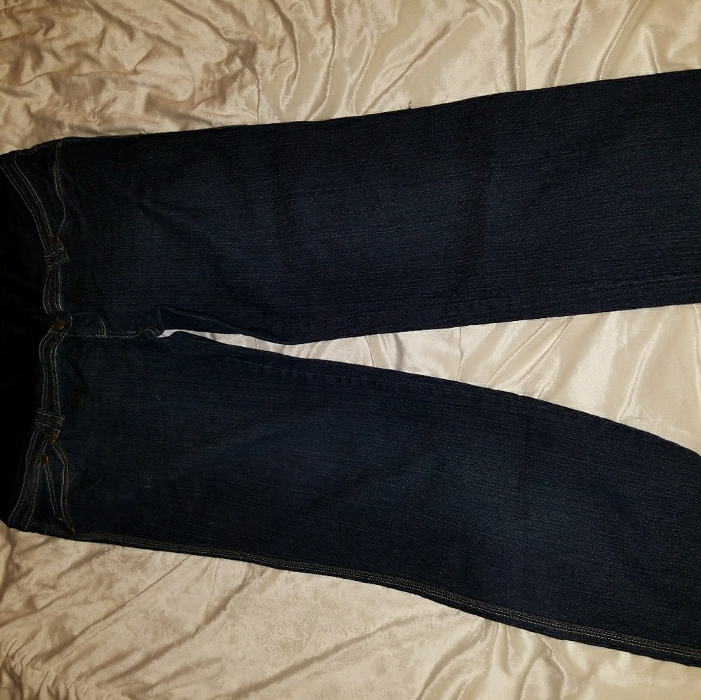 Straight leg maternity jeans size 1x